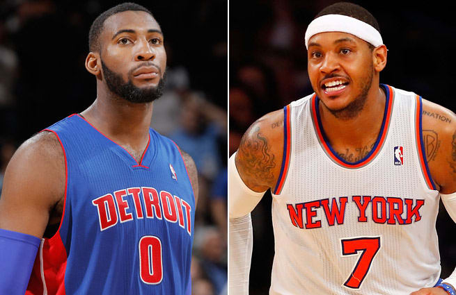 Does Andre Drummond (12.7 ppg, 12.7 rpg, 1.8 bpg) deserve an All-Star spot over Carmelo Anthony?